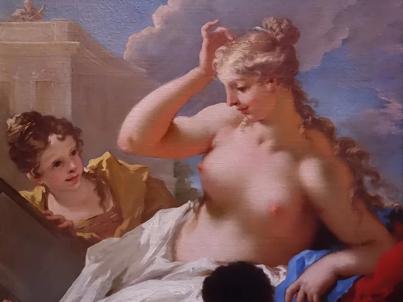 1675-Giovanni Antonio Pellegrini - Betsabea - Galleria Nazionale d'Irlanda, Dublino